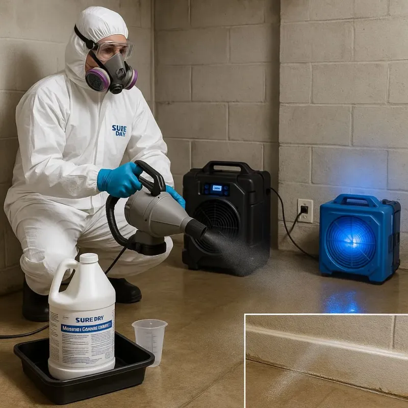 Sanitization and Odor Removal process in Tupelo, MS