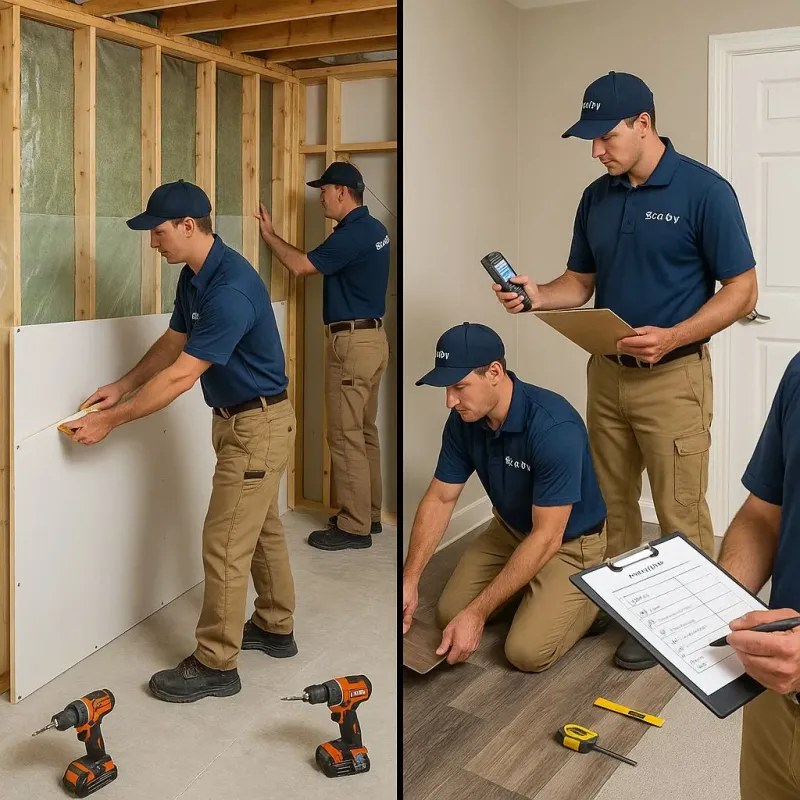 Repairs and Reconstruction process in Tupelo, MS
