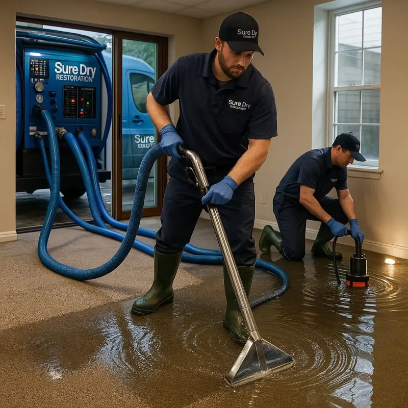 Water Extraction and Removal process in Tupelo, MS